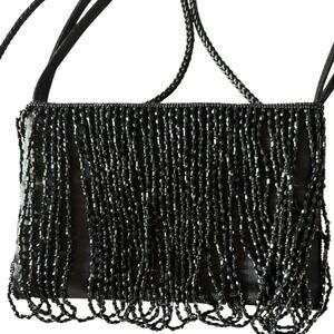 La Regale Small Beaded Purse Crossbody or Handbag Black Formal Prom‎ Dance